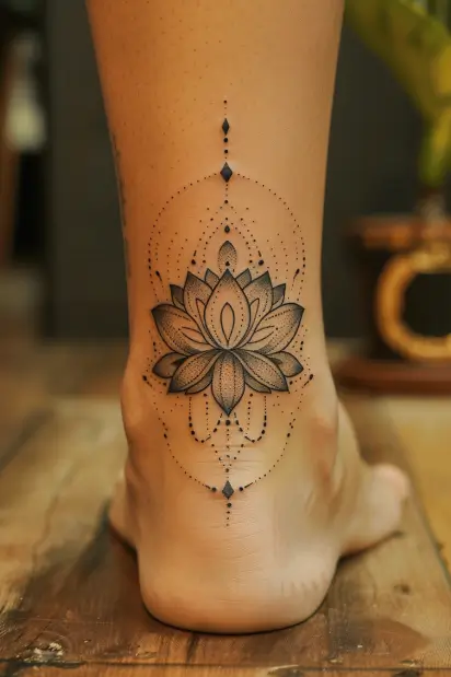 ankle tattoos for women 11