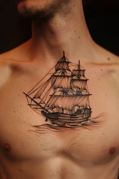 ocean theme tattoos 12