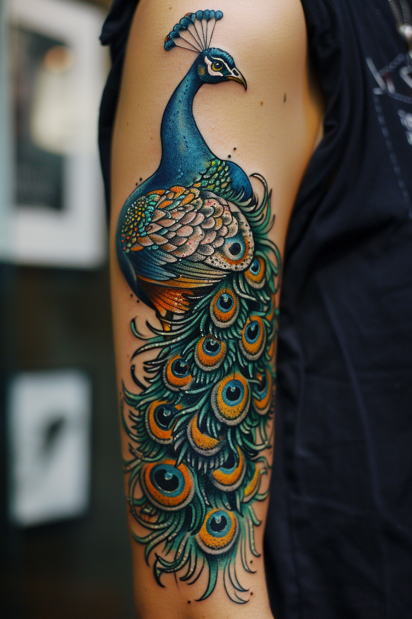 bicep tattoos for women 1