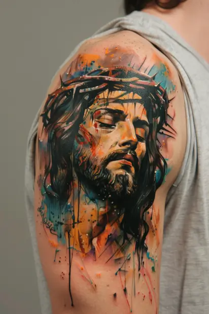 jesus tattoo ideas 10