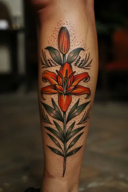 lily tattoo ideas 14