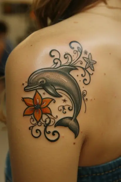 dolphin tattoo ideas 19