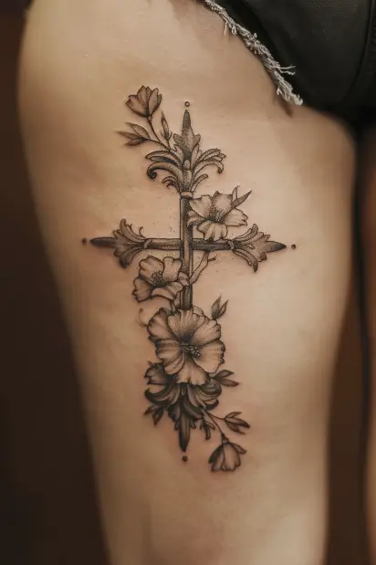cross tattoo ideas 11