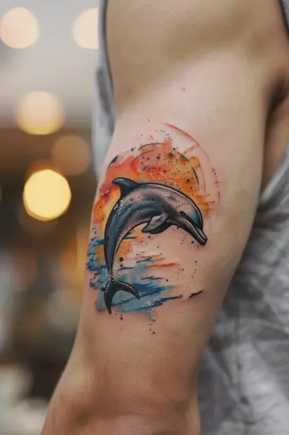 dolphin tattoo ideas 9