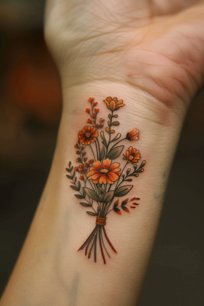 wrist tattoos for women 10