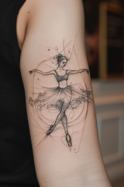 bicep tattoos for women 5