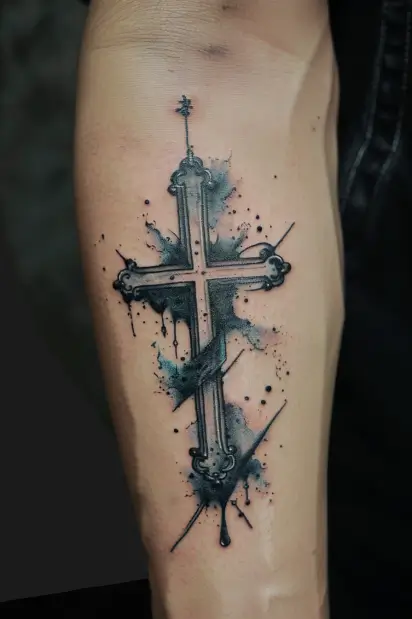cross tattoo ideas 5