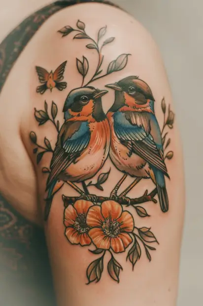 mother daughter tattoos 1