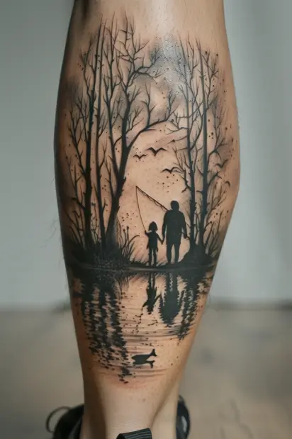 Father and Daughters Tattoo Ideas 2