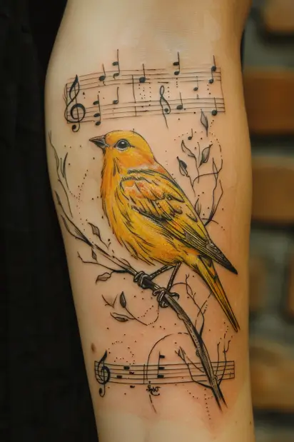 bird tattoos for women 26