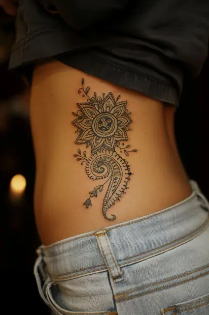 rib tattoos for women 18