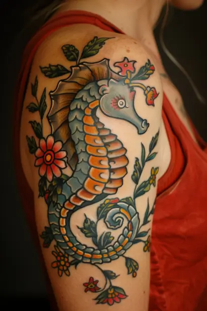 ocean theme tattoos 5