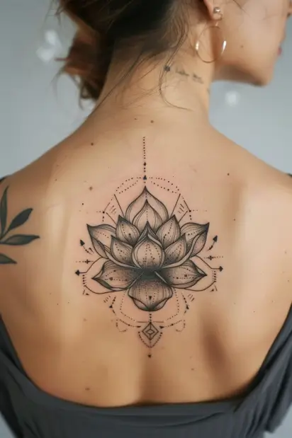 lotus flower tattoos 3