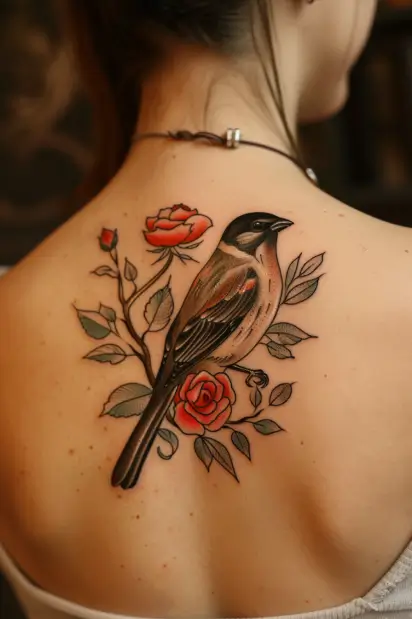 bird tattoos for women 7