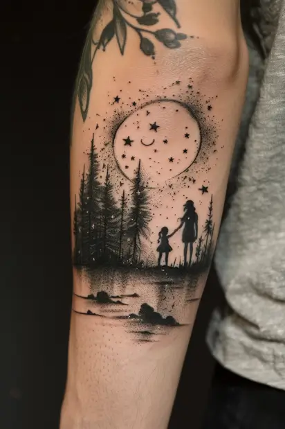 mother daughter tattoos 32