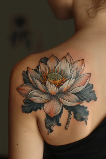 lotus flower tattoos 5