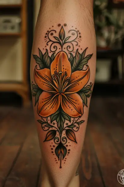 lily tattoo ideas 15