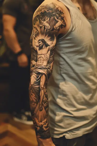 jesus tattoo ideas 20