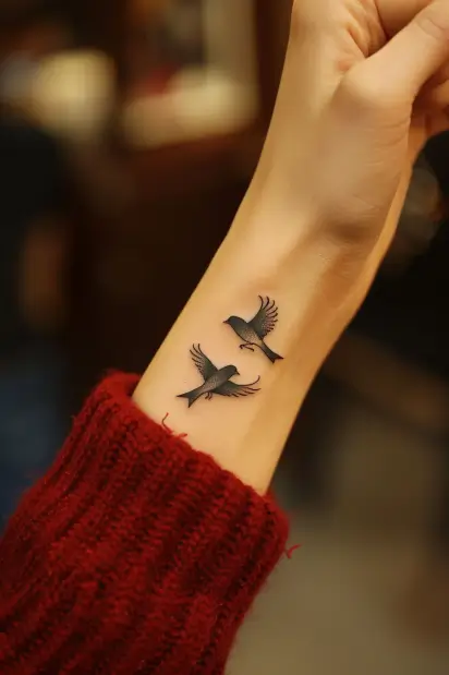 bird tattoos for women 22