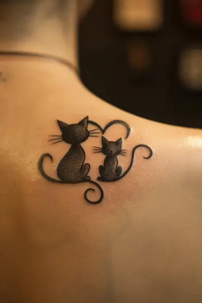 mother daughter tattoos 10
