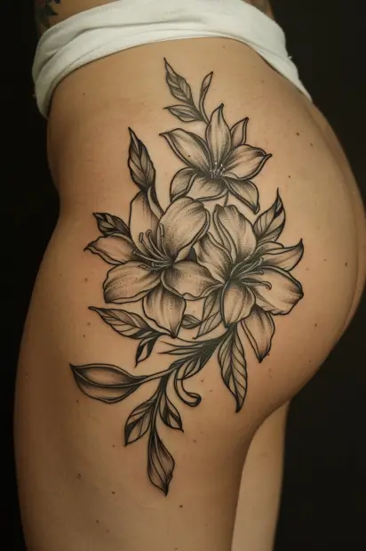 lily tattoo ideas 22