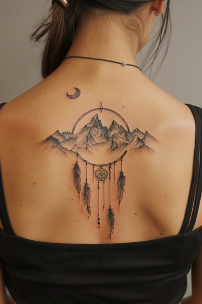 mountain tattoo design ideas 12