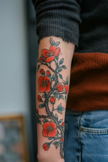 forearm tattoos for women 7
