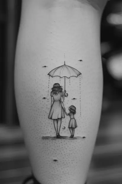 mother daughter tattoos 14