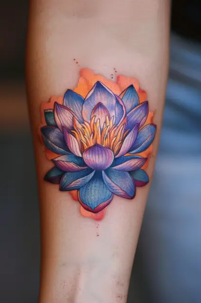 lotus flower tattoos 26