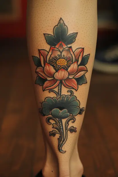 lotus flower tattoos 13