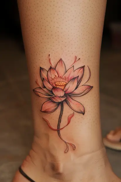 lotus flower tattoos 6