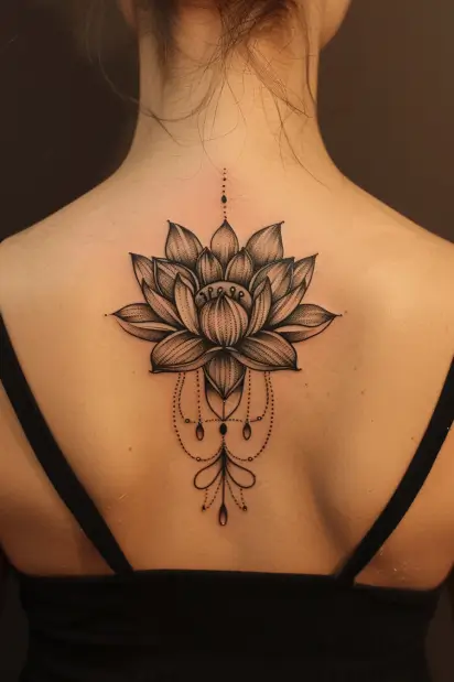 lotus flower tattoos 10