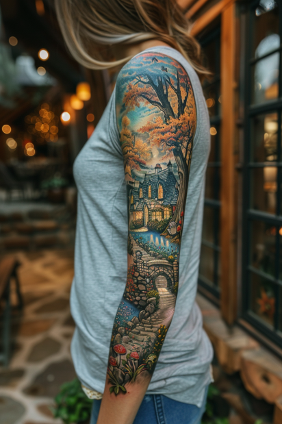 sleeve tattoos for women 13