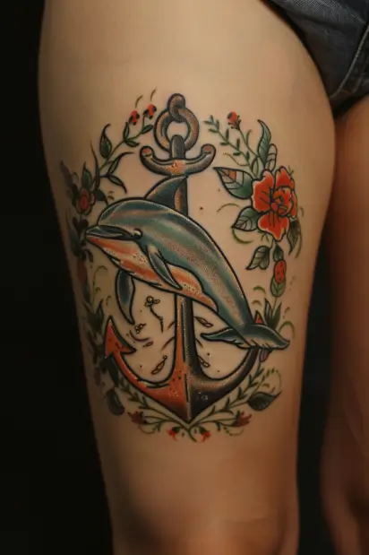 dolphin tattoo ideas 14