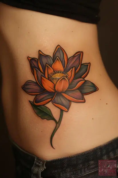 lotus flower tattoos 21