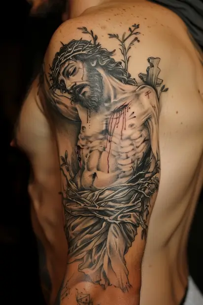 jesus tattoo ideas 19