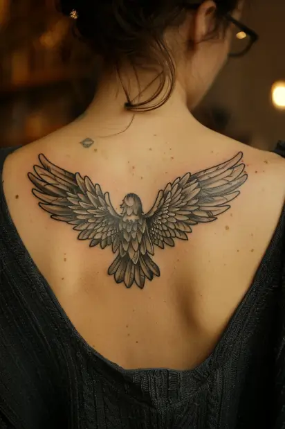 angel wings tattoo ideas 5