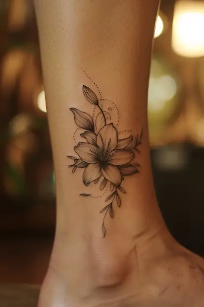 lily tattoo ideas 1