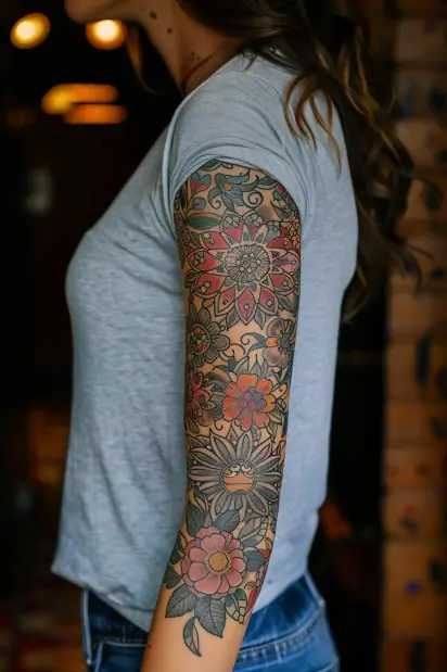 attractive tattoos for women 16