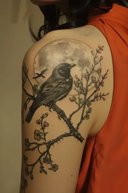 bird tattoos for women 31