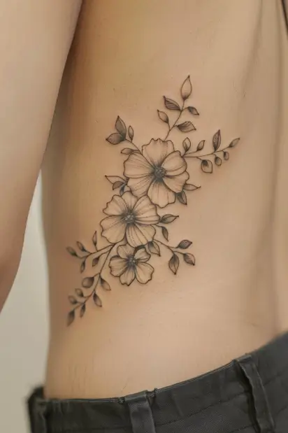 rib tattoos for women 1