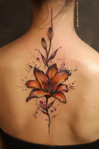 lily tattoo ideas 5