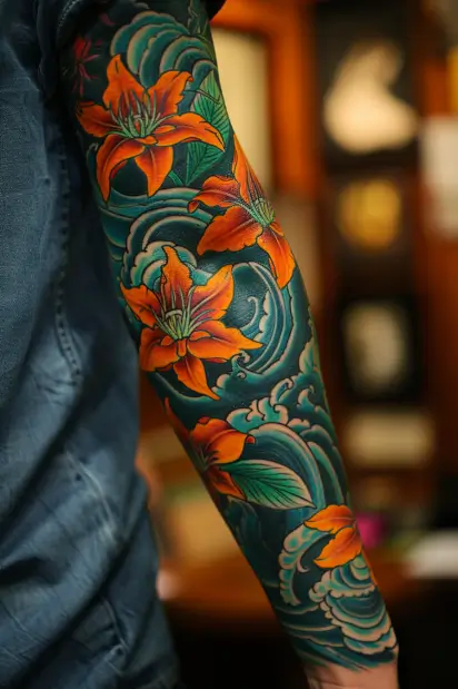 lily tattoo ideas 11