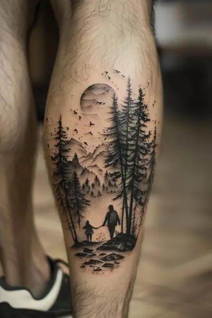 Father and Daughters Tattoo Ideas 10