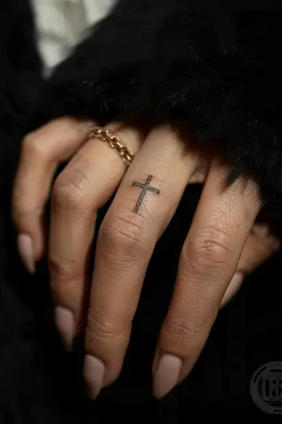 finger tattoos for women 9