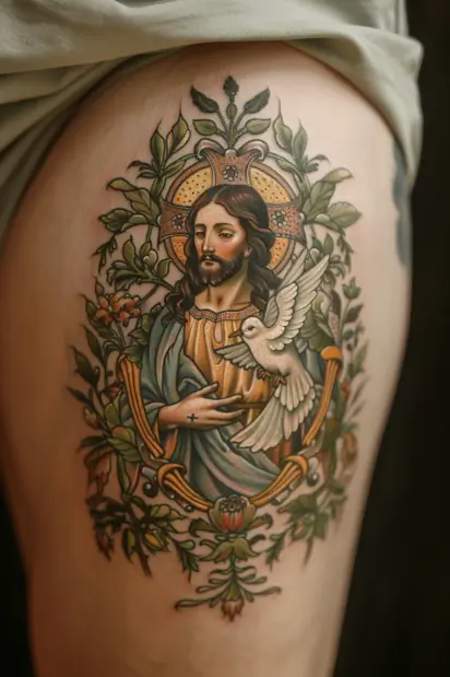 jesus tattoo ideas 17