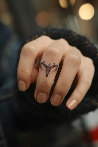 finger tattoos for women 5
