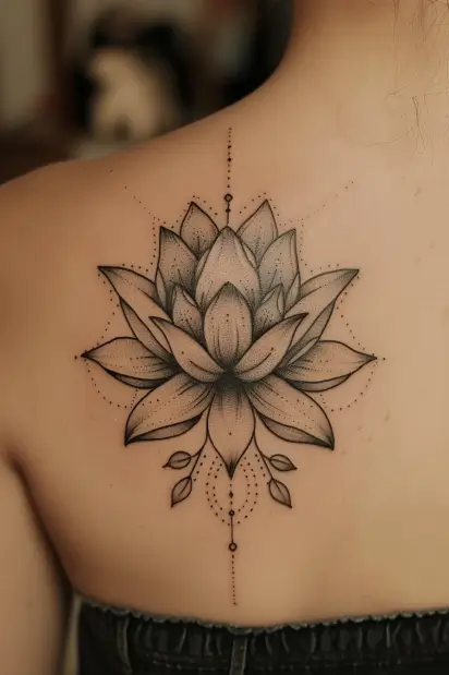 lotus flower tattoos 7