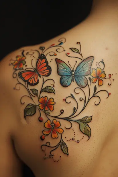 mother daughter tattoos 2