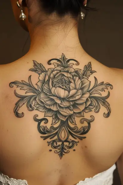 peony tattoo ideas 18